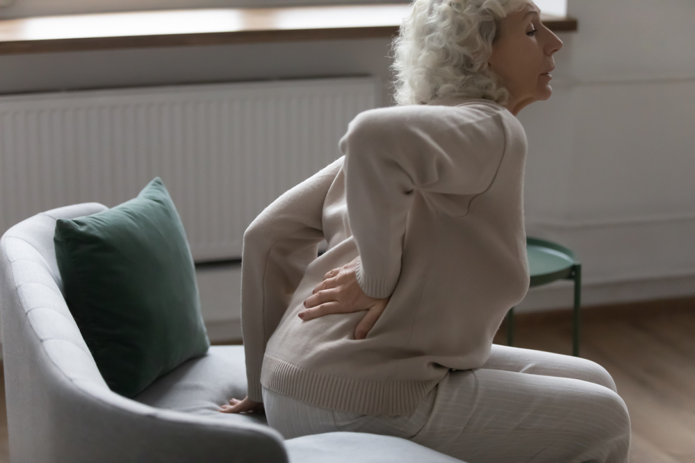 woman living with pain