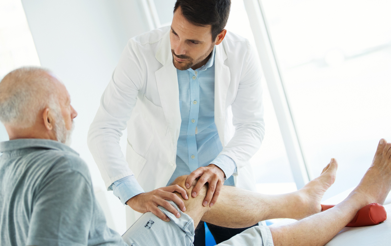 man with osteoarthritis